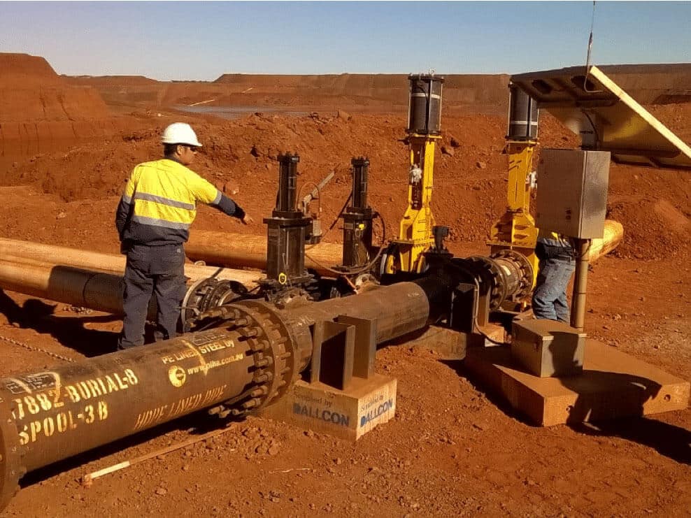 Rio Tinto Dewatering Spools